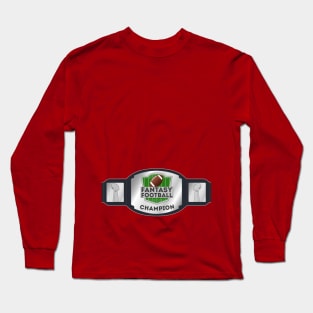 Fantasy Football Champion 2021 (Belt) Long Sleeve T-Shirt